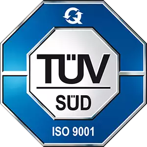 TÜV-Zertifiziert nach ISO9001